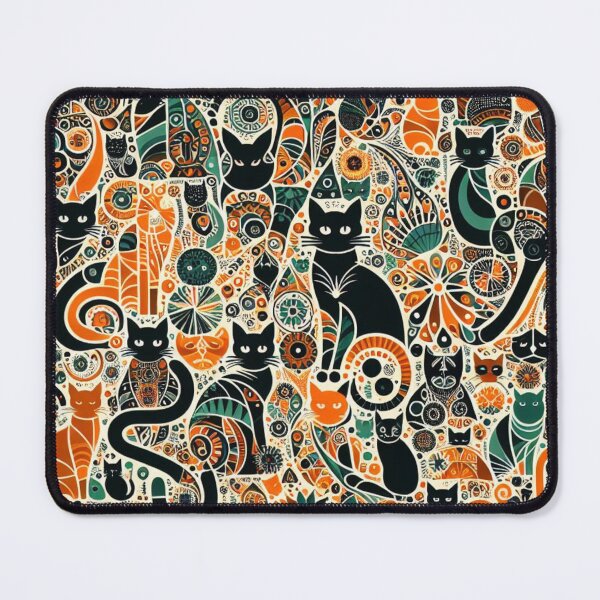 Item preview, Beautiful Cats Vintage Mosaic designed and sold by Tomasz C.
