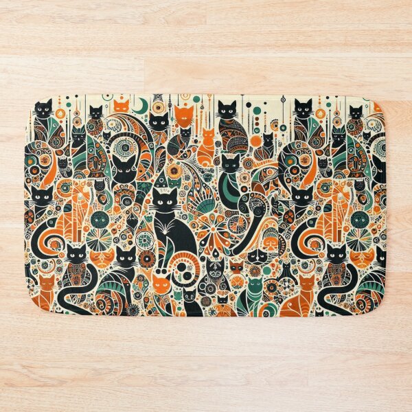 Item preview, Beautiful Cats Vintage Mosaic designed and sold by Tomasz C.