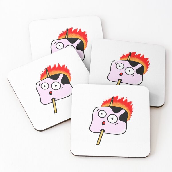 Item preview, A marshmallow on fire designed and sold by jazzydevil.