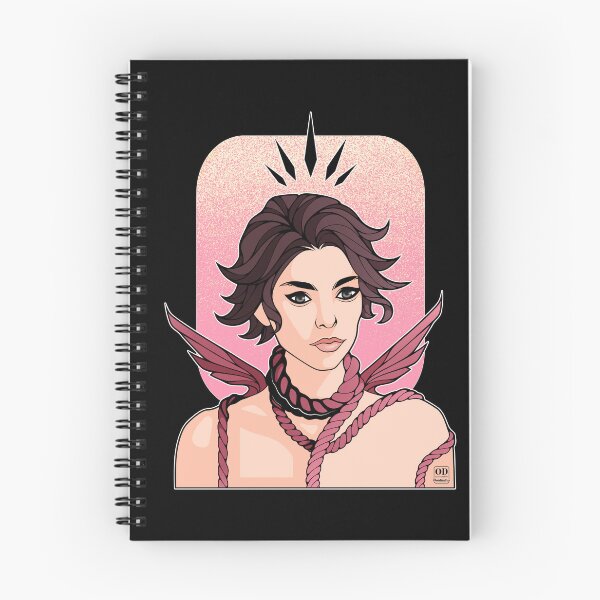 Item preview, Anime Non Binary Angel with Wings  designed and sold by ObsidianDaz.