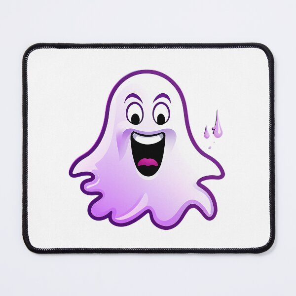 Item preview, Laughter in Pixels: Funny Violet Ghost designed and sold by Artedig.