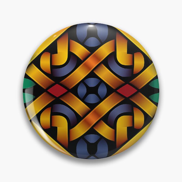 Item preview, Celtic Knot Print 1 | Mosaic Pattern Home Decor designed and sold by PaddyMcKhan.