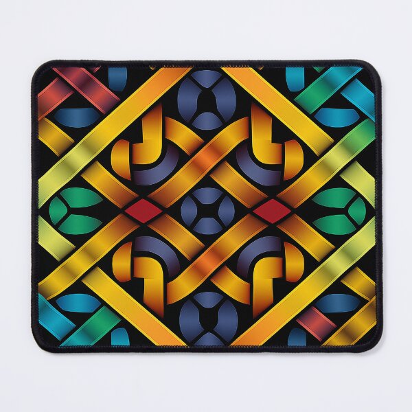 Item preview, Celtic Knot Print 1 | Mosaic Pattern Home Decor designed and sold by PaddyMcKhan.