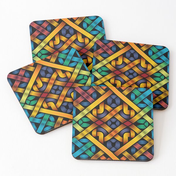 Item preview, Celtic Knot Print 1 | Mosaic Pattern Home Decor designed and sold by PaddyMcKhan.