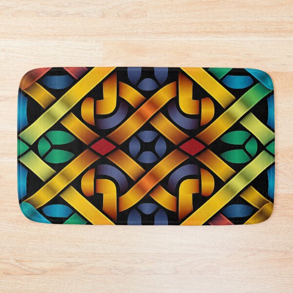 Item preview, Celtic Knot Print 1 | Mosaic Pattern Home Decor designed and sold by PaddyMcKhan.