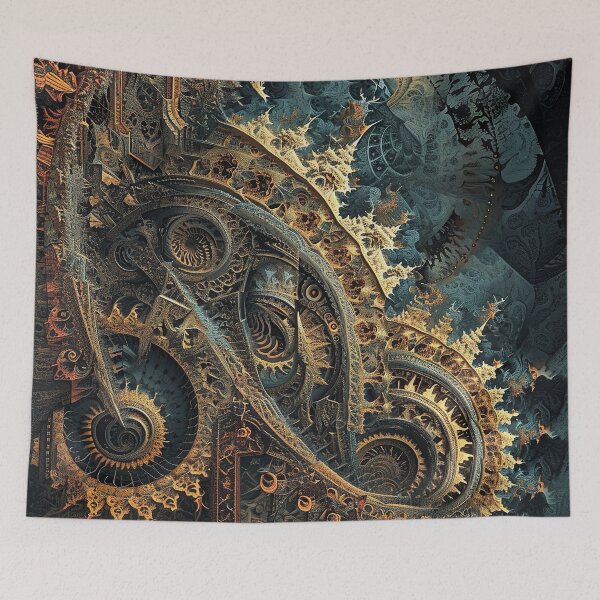Item preview, Mechanical Dreamscape: Abstract Fractal Art designed and sold by midmonty.
