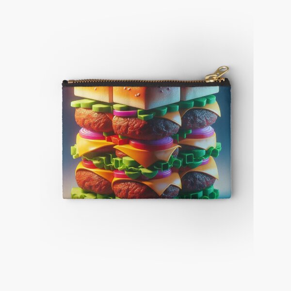 Item preview, 3D Cube Hamburger Digital Art 3 designed and sold by AIExpressive.
