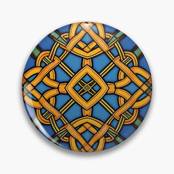 Item preview, Celtic Knot Print 2 | Mosaic Pattern Home Decor designed and sold by PaddyMcKhan.