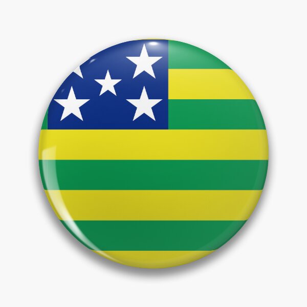 Item preview, Flag of Goias state (Federative Republic of Brazil, Goiás) designed and sold by Danler.