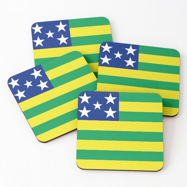 Item preview, Flag of Goias state (Federative Republic of Brazil, Goiás) designed and sold by Danler.