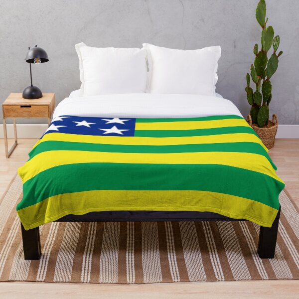 Artikelvorschau, Flagge des Bundesstaates Goias (Föderative Republik Brasilien, Goiás) entworfen und verkauft von Danler.