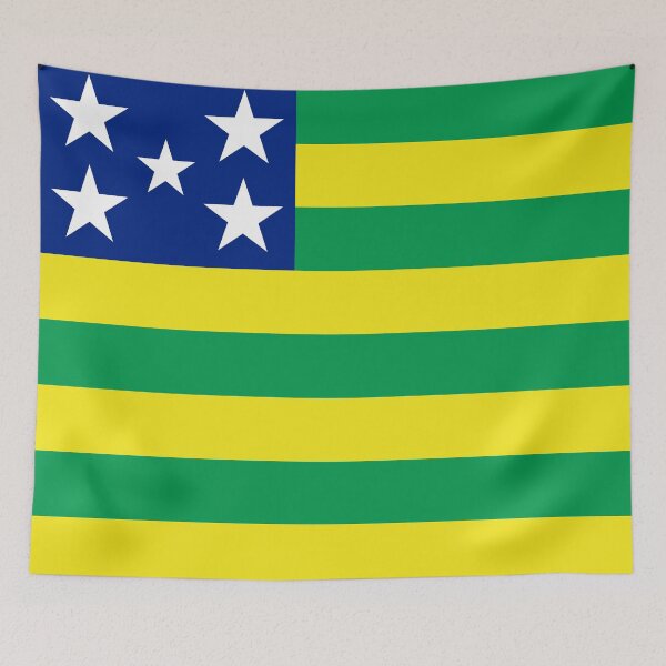 Item preview, Flag of Goias state (Federative Republic of Brazil, Goiás) designed and sold by Danler.