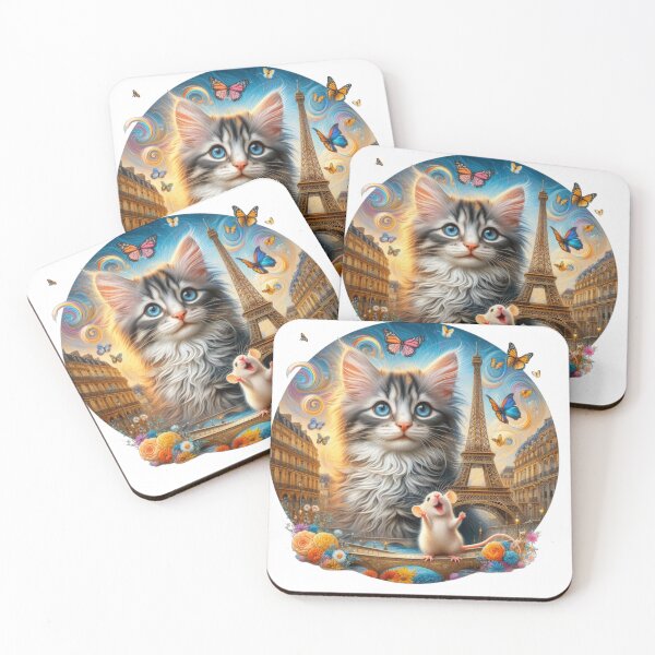 Item preview, #MaineCoonCat, #EiffelTowerDesign designed and sold by KICIART.