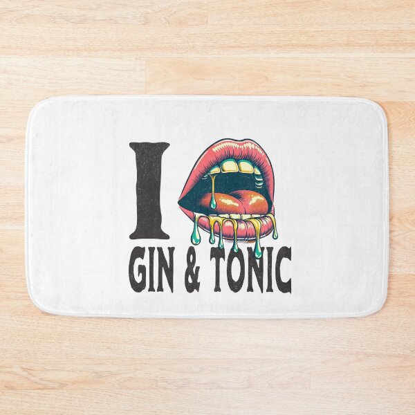 Item preview, I LOVE GIN & TONIC designed and sold by Retro-Rebellion.