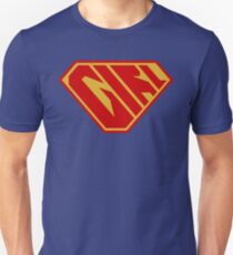 Girl SuperEmpowered (Red and Gold) Unisex T-Shirt