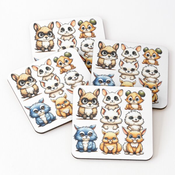 Item preview, Cute Fanatic creatures  designed and sold by ESAKA97Shop.