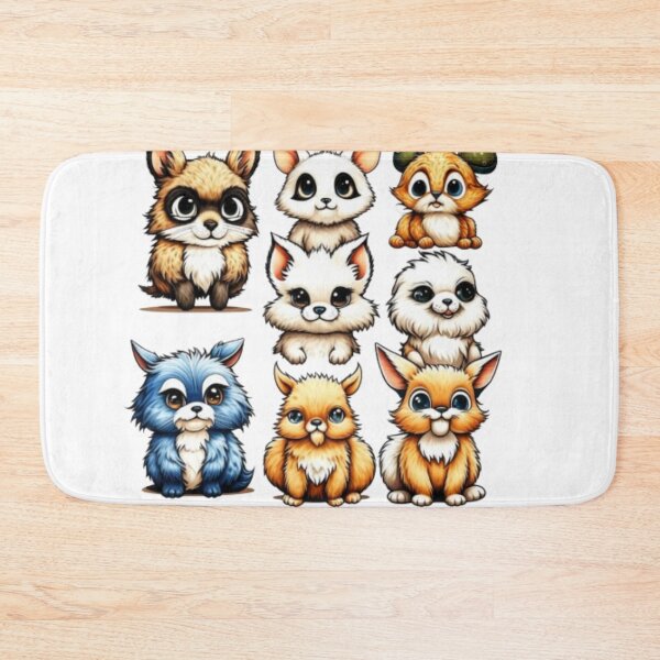 Item preview, Cute Fanatic creatures  designed and sold by ESAKA97Shop.
