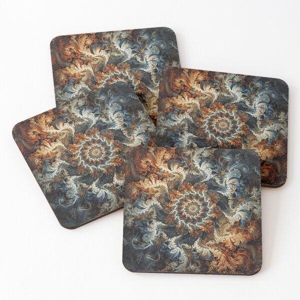 Item preview, Baroque Fractal Fusion: Majestic Digital Tapestry designed and sold by midmonty.