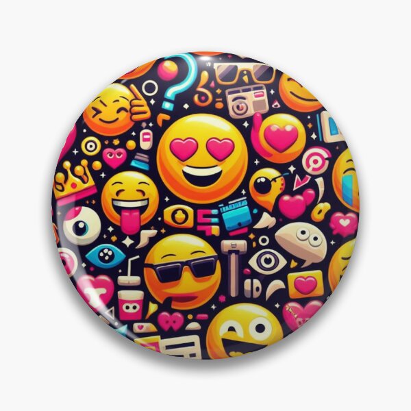 Item preview, emojis pattern designed and sold by Mook-97.