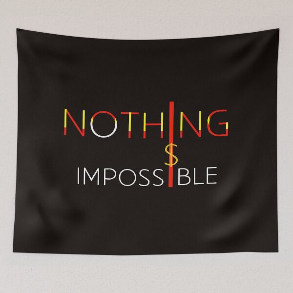 Item preview, Nothing Is Impossible designed and sold by GLORY-LIFE.