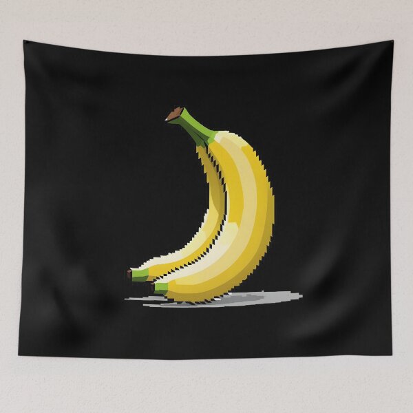 Item preview, 8-Bit Banana Bonanza: Wearable Pixel Fruit Fun designed and sold by Djicooo.