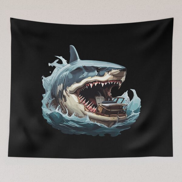 Item preview, Megalodon Shark designed and sold by Getup-clothing.