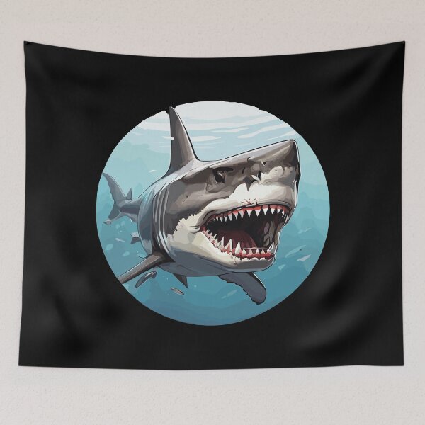 Item preview, Megalodon Shark designed and sold by Getup-clothing.