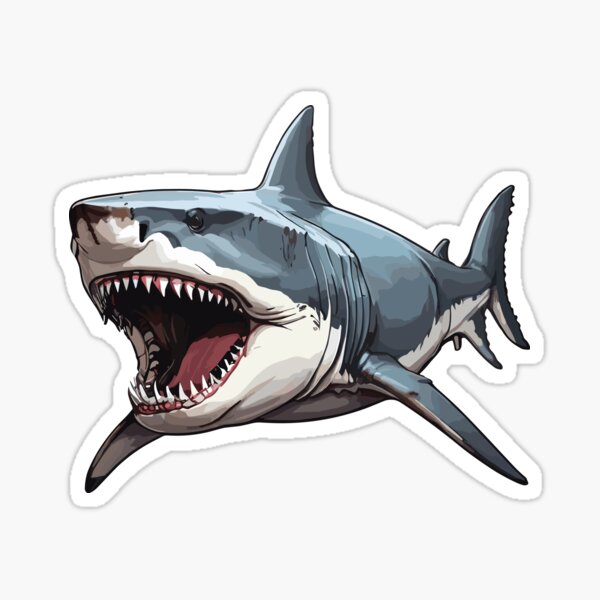 Item preview, Megalodon Shark designed and sold by Getup-clothing.