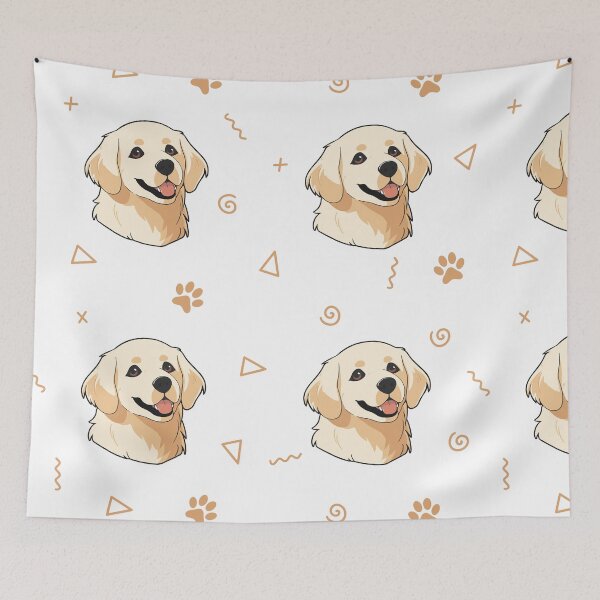 Item preview, Pet Pattern, Golden Retriever, Seamless Pattern designed and sold by patternicco.