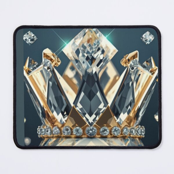Item preview,  Crystal Crown with diamonds. designed and sold by Ewa Stęplewska.