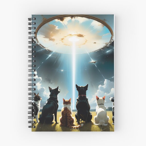 Item preview, Cats and Dogs Watching Vision on the Sky designed and sold by joejiing.