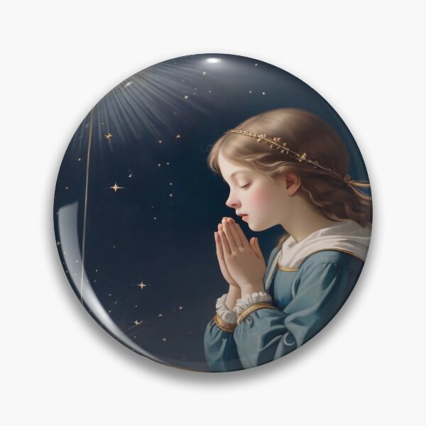 Item preview, Praying girl designed and sold by M-Y-A-R-T-.