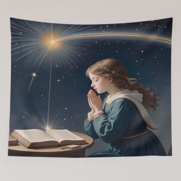 Item preview, Praying girl designed and sold by M-Y-A-R-T-.