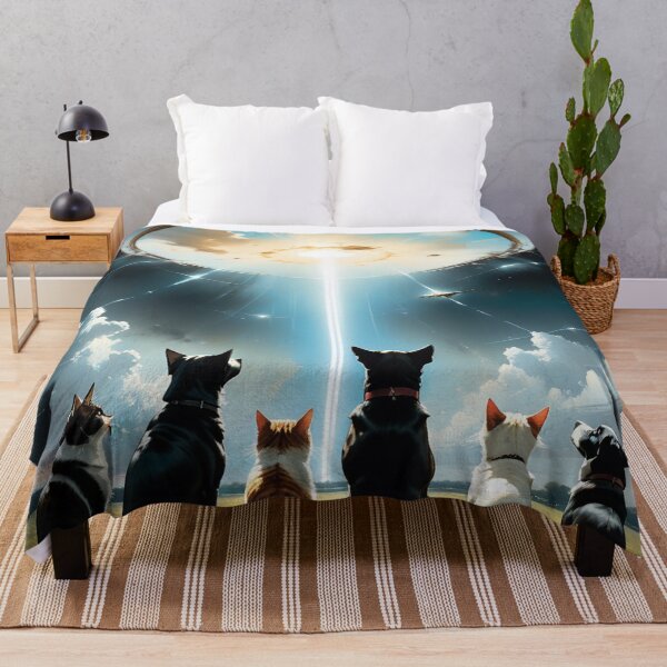 Item preview, Cats and Dogs Watching Vision on the Sky designed and sold by joejiing.