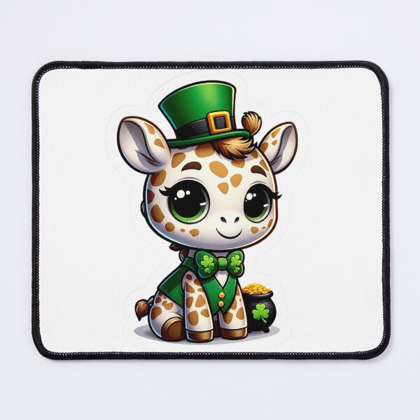 Item preview, Baby Giraffe For St. Patrick's Day designed and sold by Kate Juergens.