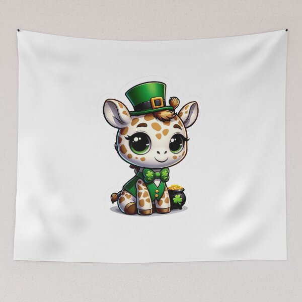 Item preview, Baby Giraffe For St. Patrick's Day designed and sold by Kate Juergens.