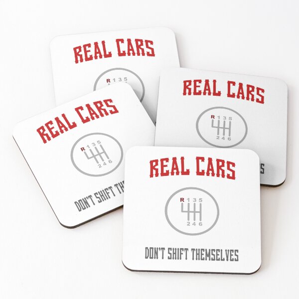 Item preview, Real Car Don't Shift Themselves designed and sold by SimpleP.