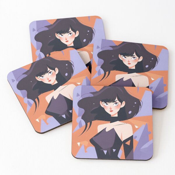 Item preview, Confident woman with black hair minimalist designed and sold by CibAQrZ.