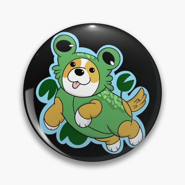Item preview, Froggy Corgi designed and sold by DrawsCutePaws.