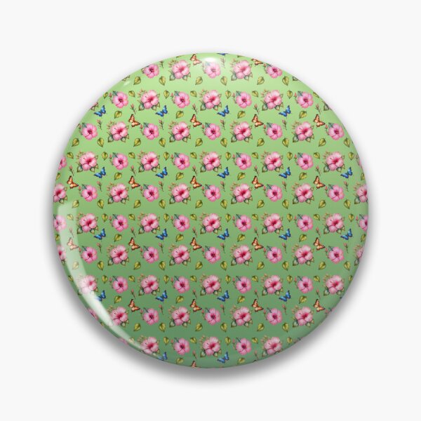 Item preview, Pink Hibiscus Flower Gradient Pattern designed and sold by Petalandfur.