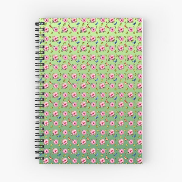 Item preview, Pink Hibiscus Flower Gradient Pattern designed and sold by Petalandfur.
