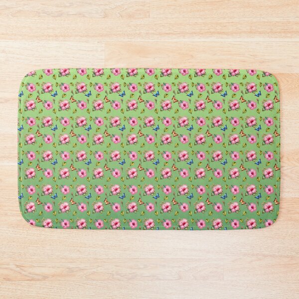 Item preview, Pink Hibiscus Flower Gradient Pattern designed and sold by Petalandfur.