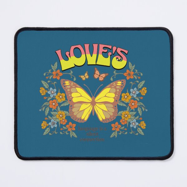 Item preview, Love's language is a silent connection designed and sold by BlueGoldArt.