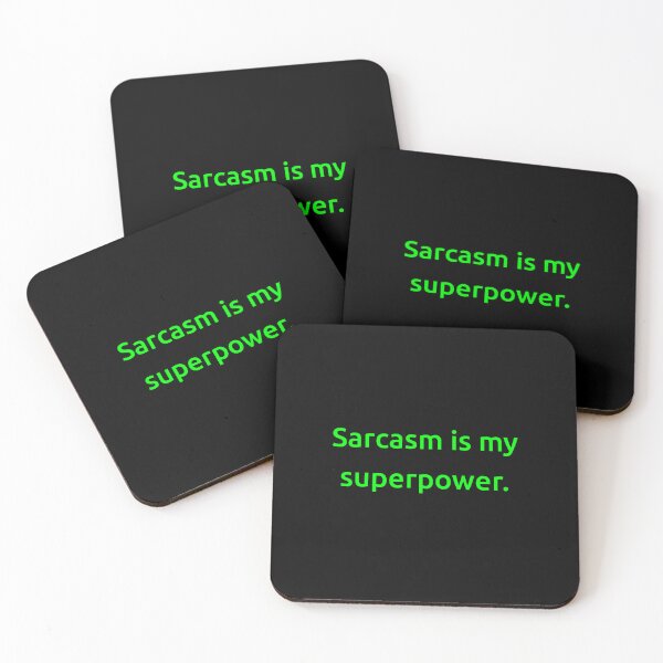 Item preview, Sarcasm is my superpower. designed and sold by IMCDT.