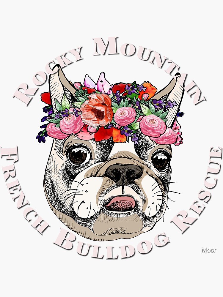 Rocky Mountain French Bulldog Rescue Spring Fling 2018 Sticker