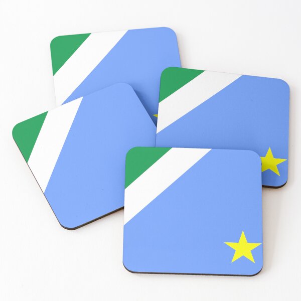 Item preview, Flag of Mato Grosso do Sul state (Federative Republic of Brazil) designed and sold by Danler.