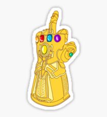 Infinity Finger Sticker