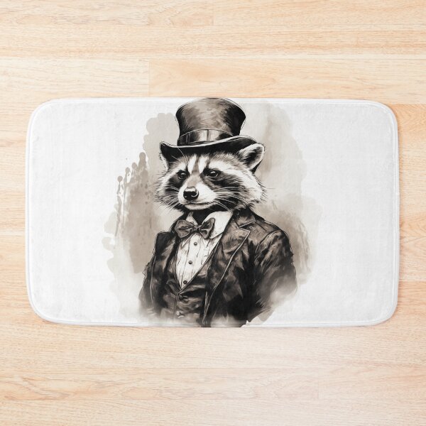 Item preview, Raccoon 1900 designed and sold by GregMolter.