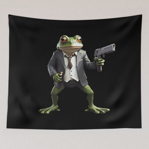Item preview, Gun Frog designed and sold by Getup-clothing.