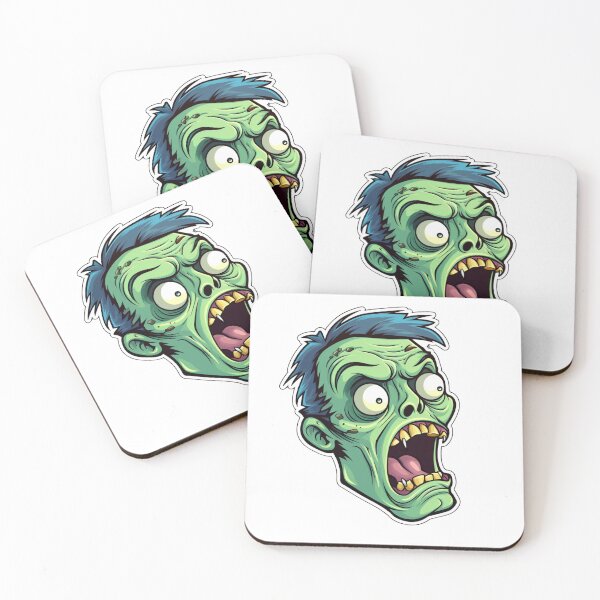 Item preview,  Epic zombie face green  designed and sold by Socool101.